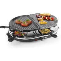 Princess 162710 Raclette 8 Oval & Grill