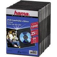 Hama Dvd Slim Box 25, Black