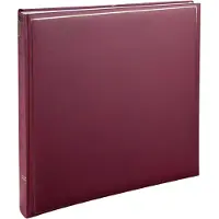Henzo CHAMPAGNE wijnrood 35x35 70 witte pagina's 1019809