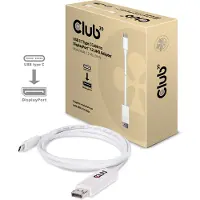 Club 3D SB Type C to DisplayPort 1.2a Cable 1.2m 4K