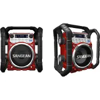 Sangean U4, digitale werfradio, BT, DAB+, rood