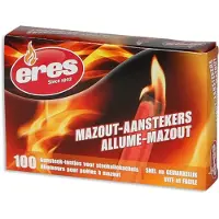 Eres Mazout-Aanstekers 100 Stuks Per Verpakking
