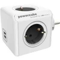 Allocacoc PowerCube Original Grey USB (NL)