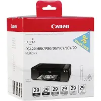Canon PGI-29 MBK/PBK/DGY/GY/LGY/CO