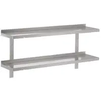 Saro Wandschap met 2 planken | 160 x 40 x (h) 60 cm