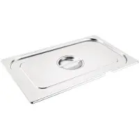 Vogue RVS deksel GN 1/1 met lepeluitsparing