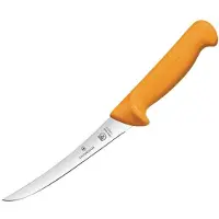 Swibo Professioneel uitbeenmes gebogen | 16 cm