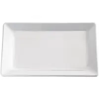 HorecaTraders Pure Melamine Schaal Wit | 2 Formaten