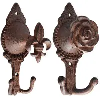 Esschert Design - Gietijzeren wandhaken assortiment