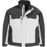FHB Ernst Werkjack Twill Wit-Antraciet maat XS heren
