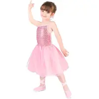 Vegaoo Roze ballet danseres kostuum voor meisjes