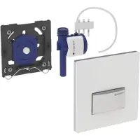 Geberit Sigma 50 urinoir bedieningsplaat pneumatisch Wit