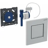 Geberit Type 30 urinoir bedieningsplaat wit-chroom
