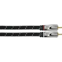 Avinity Audio Cable, 2 RCA plugs - 2 RCA plugs, fabric, 0.5m