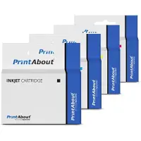 PrintAbout Inktcartridge LC-223VALBP 4-kleuren Multipack geschikt voor Brother
