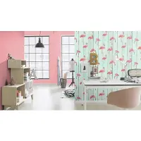 Barbara Becker Vliesbehang Barbara Becker 5 479706 In Balance houtoptiek blauw/roze