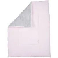 Koeka Vizela boxkleed waterpink/silvergrey