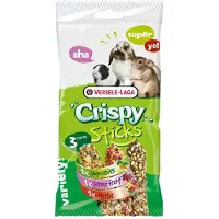 Versele-Laga Sticks Triple Variety Pack - Konijnensnack - Mix 3x55 g Herbivoren