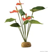 Exo Terra Rainforest Plant Anthuriumbush - Kunstplanten - per stuk