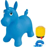 Lexibook Opblaasbare Springpony met pluche pak
