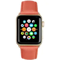 dbramante1928 Madrid Apple Watch 38mm Leren Horlogeband Roze
