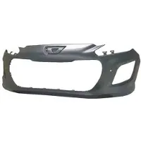 VAN WEZEL VOORBUMPER 4/11+ zonder KOPLAMPSPROEIER-GATEN met PDC-GATEN 4014575 Van Wezel voor o.a. PEUGEOT