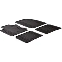 Autostyle Rubbermatten Ford S-Max 5 deurs 2012-2015 & Ford Galaxy 2012-2015 (T profiel 4-delig + montageclips) voor o.a. FORD