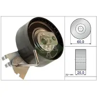 INA 531 0572 10 Spanrol, distributieriem