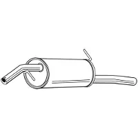 Walker Einddemper 24195 Walker voor o.a. CITROEN