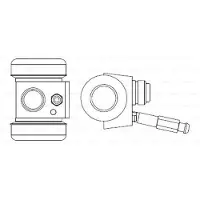 Bosch Wielremcilinder WC2364 Bosch