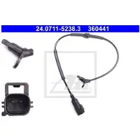 Ate ABS Sensor 24.0711-5238.3 ATE voor o.a. JAGUAR