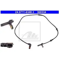 Ate ABS Sensor 24.0711-6348.3 ATE voor o.a. MERCEDES-BENZ
