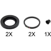 A.B.S. Reparatieset, remklauw 43051 ABS voor o.a. MERCEDES-BENZ, OPEL