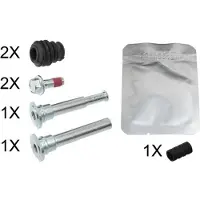 A.B.S. Geleidehulzenset, remklauw 55175 ABS voor o.a. DAIHATSU, FORD, HYUNDAI, KIA, MAZDA