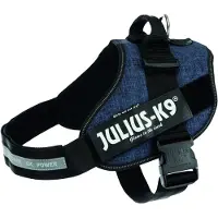 Julius-K9 K9 IDC sele, str.: 3, donkere jeans, 82-115 cm (3, Hond, Hondensport), Kraag + Leiband
