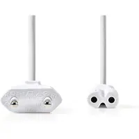 Nedis Voedingskabel | Eurostekker - IEC-320-C7 | 5,0 m | Wit Nedis