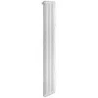 Boss & Wessing Designradiator plieger florence 903 watt zijaansluiting 180x32,2 cm wit
