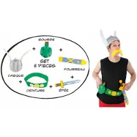 Chaks Asterix verkleedset met 5 accessoires