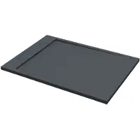 Best design Douchebak just solid decent 140x90 cm mat zwart