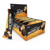 QNT Eiwit voedingssupplement met karamel smaak Protein Joy 36% Low Sugar Crunchy Chocolate Cookie