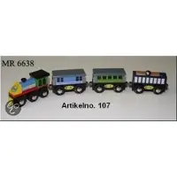 Mentari Mentari, Houten Trein 4-delig Classic