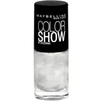 Maybelline Mayb VAO COLOR SHOW NU 107 WATERY WASTE nagellak Zilver Metallic 7 ml
