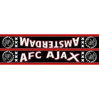 Ajax Sjaal rood/zwart amsterdam
