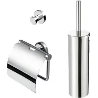 Geesa Badkamer accessoireset Nemox Chroom