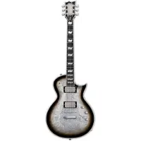 ESP Original Series Eclipse Custom Silver Liquid Metal Burst