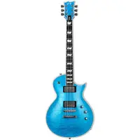 ESP Original Series Eclipse Custom Blue Liquid Metal met koffer