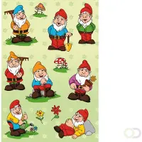 Herma 6377 Stickers MAGIC garden gnome, 3D glitters