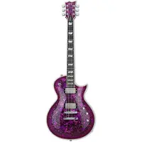 ESP Original Series Eclipse Custom Purple Peel met koffer