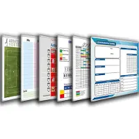 Smit Visual Whiteboard Bedrukt - 120 x 300 cm