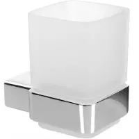 Sapho Everest hangende glashouder met glas chroom